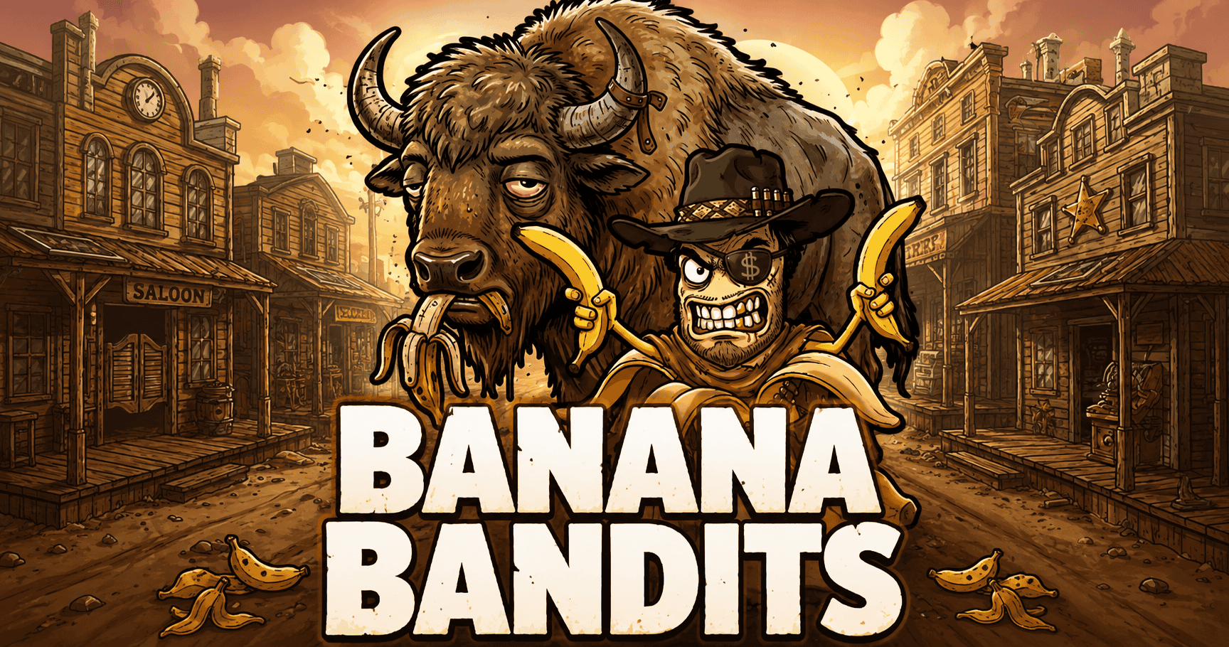 Banana Bandits Slot Demo by Banana Labs slot cover image