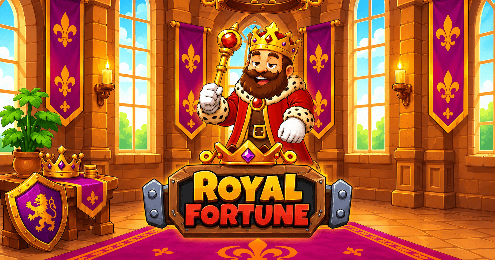 Royal Fortune Slot Demo by Big Gaming slot cover image