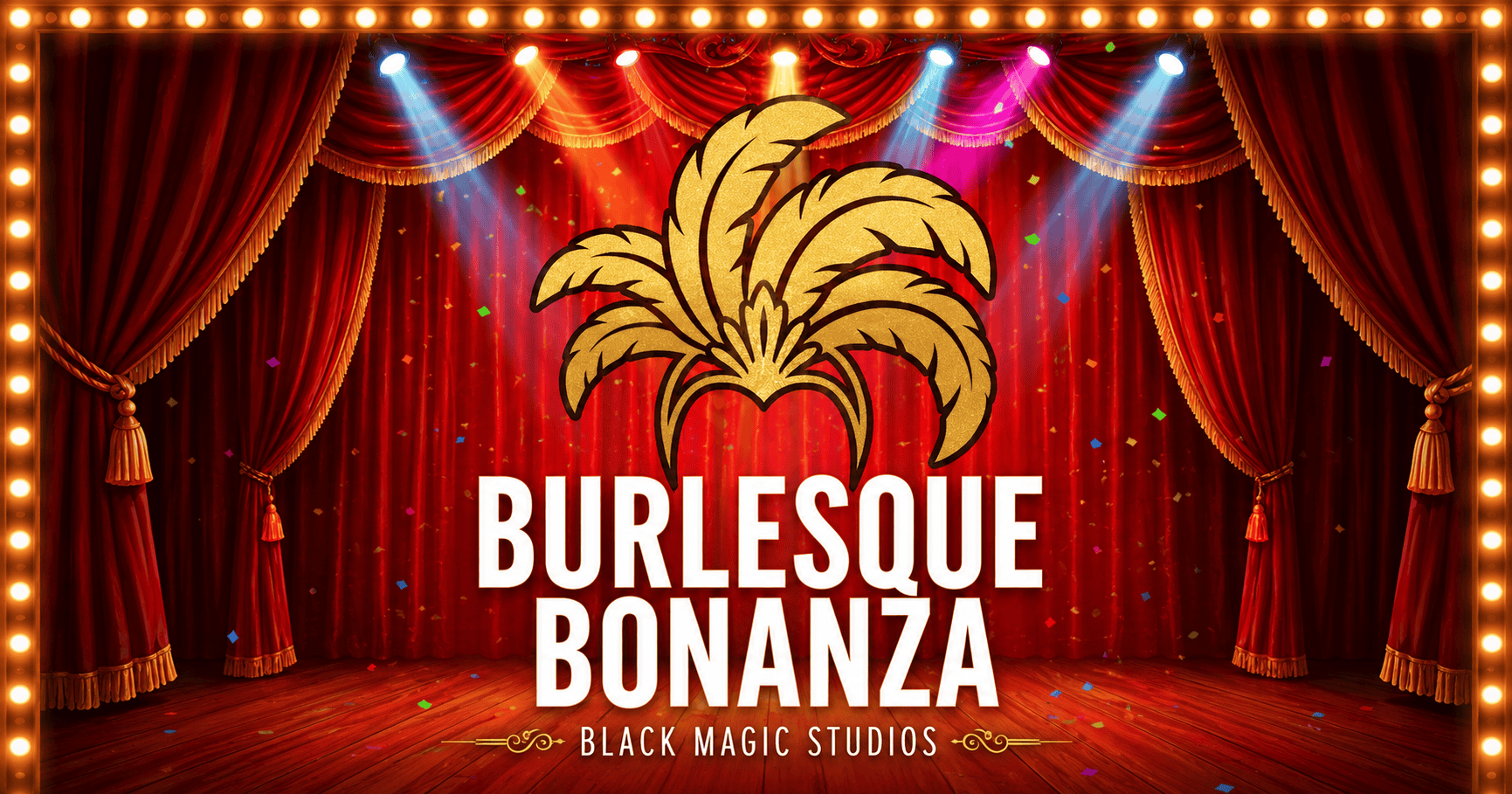 Burlesque Bonanza Slot Demo by Black Magic Studios slot cover image
