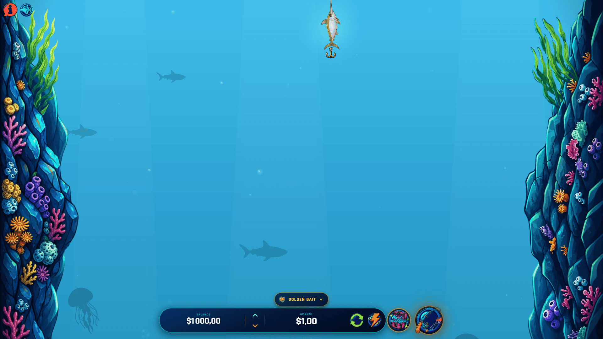 Deep Catch bonus buy menu