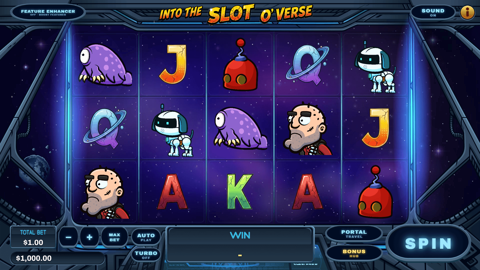 Into The slot gameplay reels