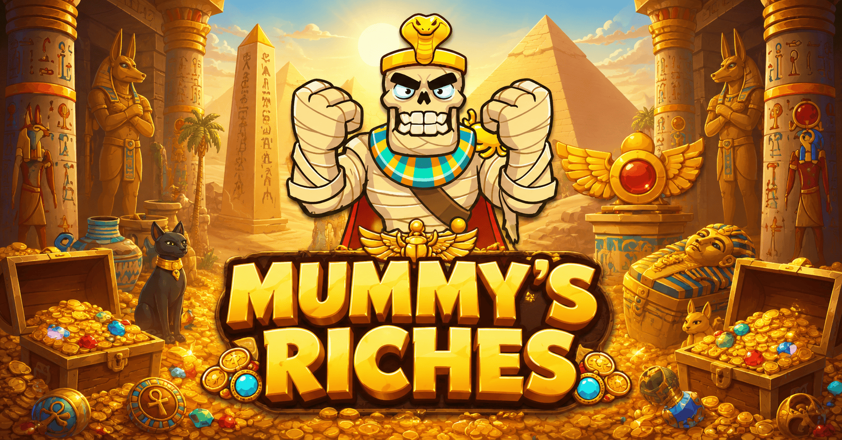 Mummys Riches Slot Demo by Catnip Studios slot cover image