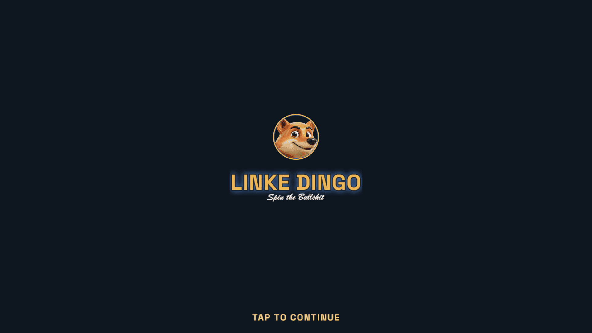 Linke Dingo slot intro screen