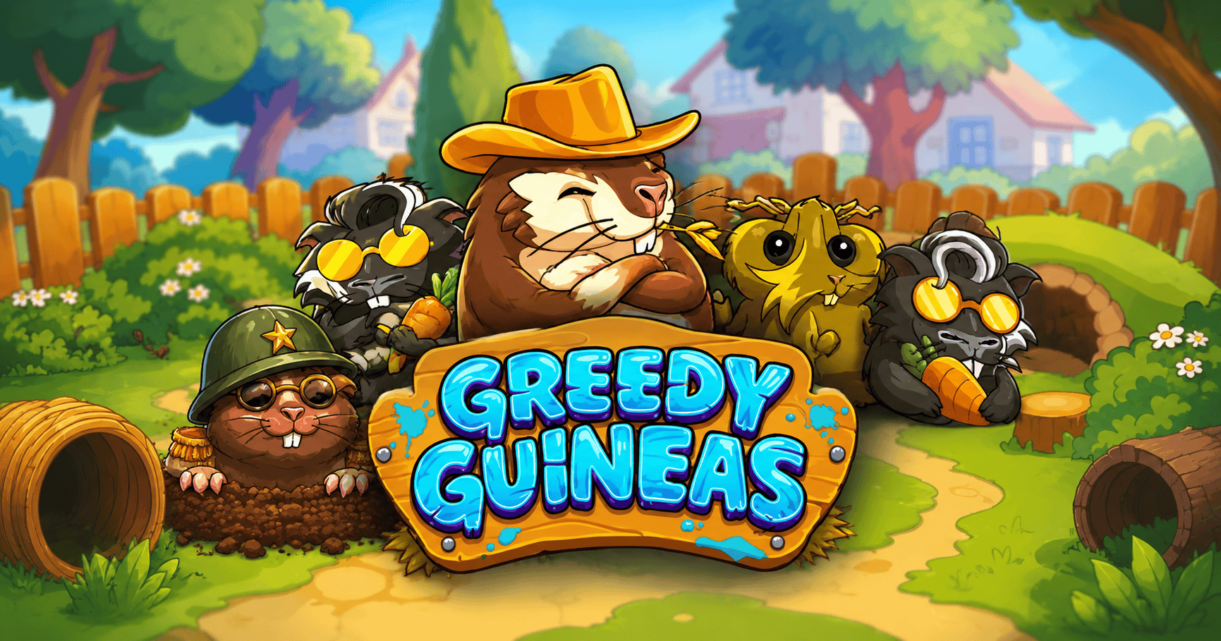 Greedy Guineas Slot Demo by Cipher Games slot cover image