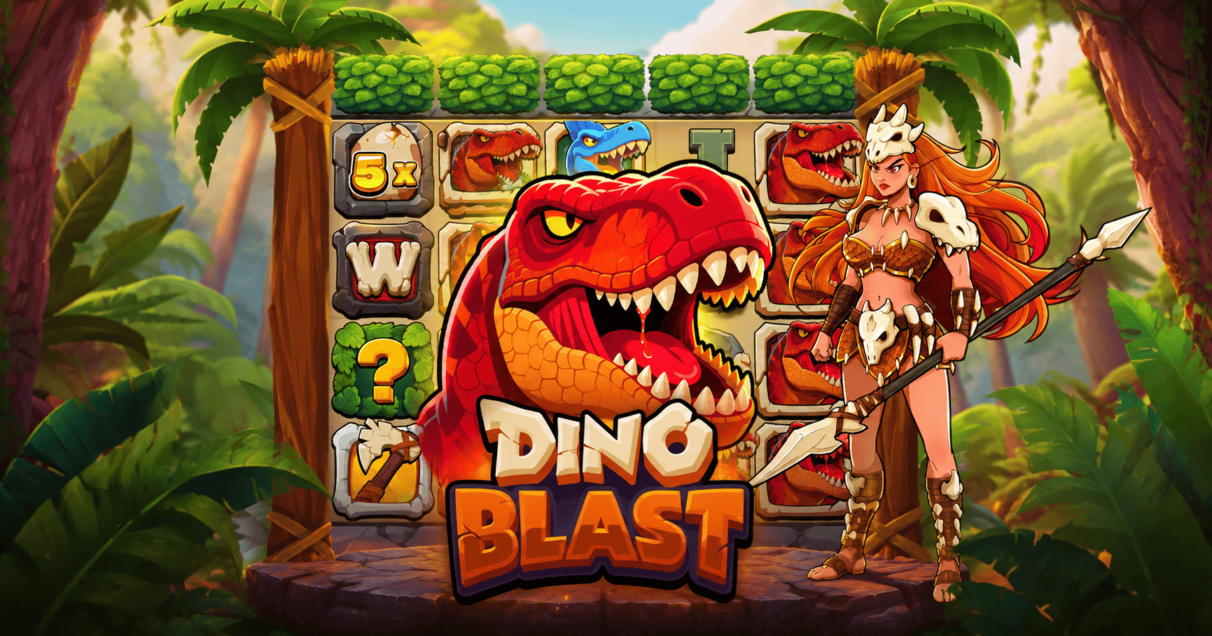 Dino Blast Slot Demo by Colorful Play slot cover image