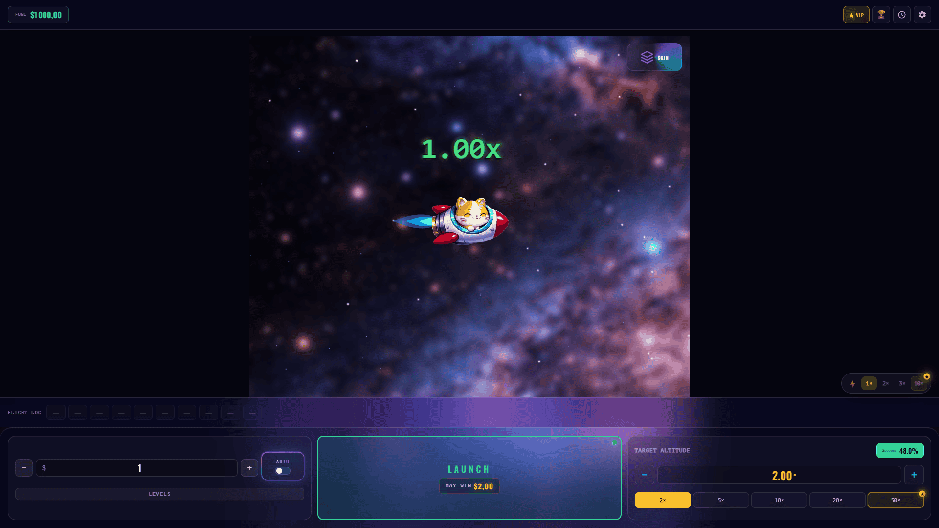 Catstellar slot gameplay reels