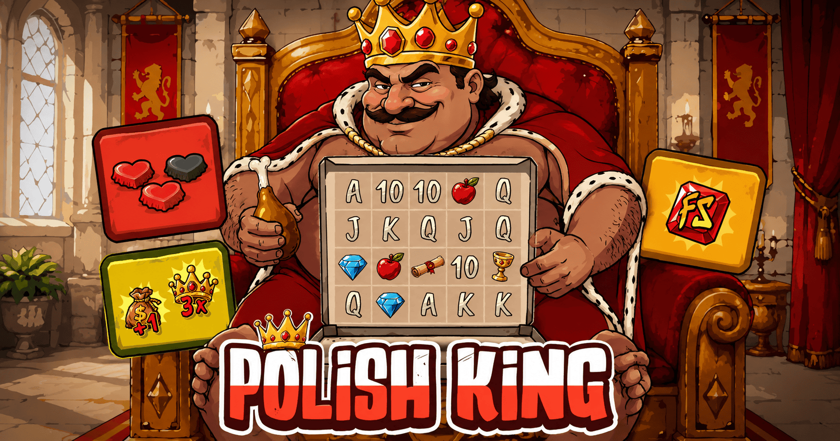 Polish King Slot Demo by Czutka slot cover image