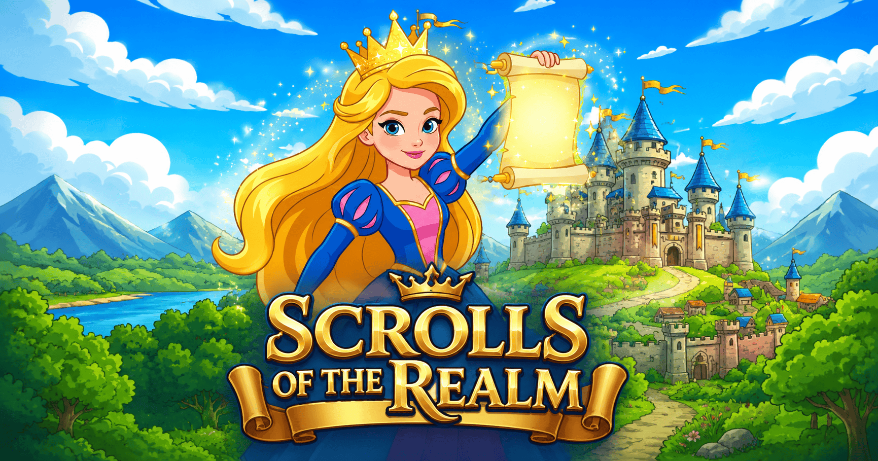 Scrolls of the Realm Slot Demo by DarkByte slot cover image