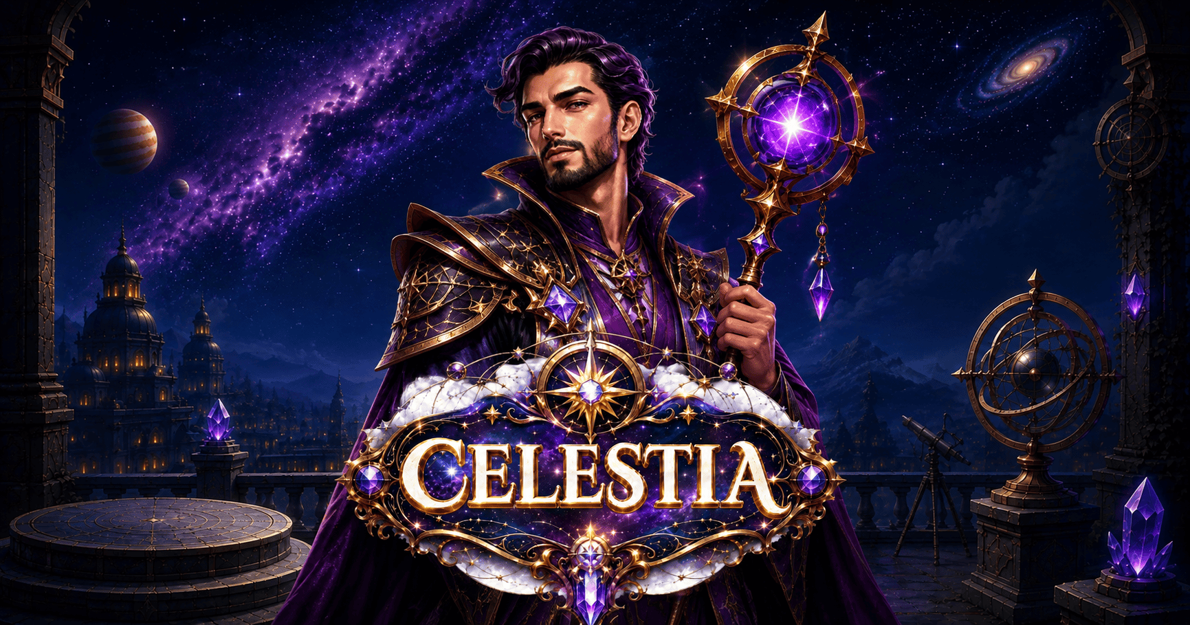 Celestia Slot Demo by Darkframe slot cover image