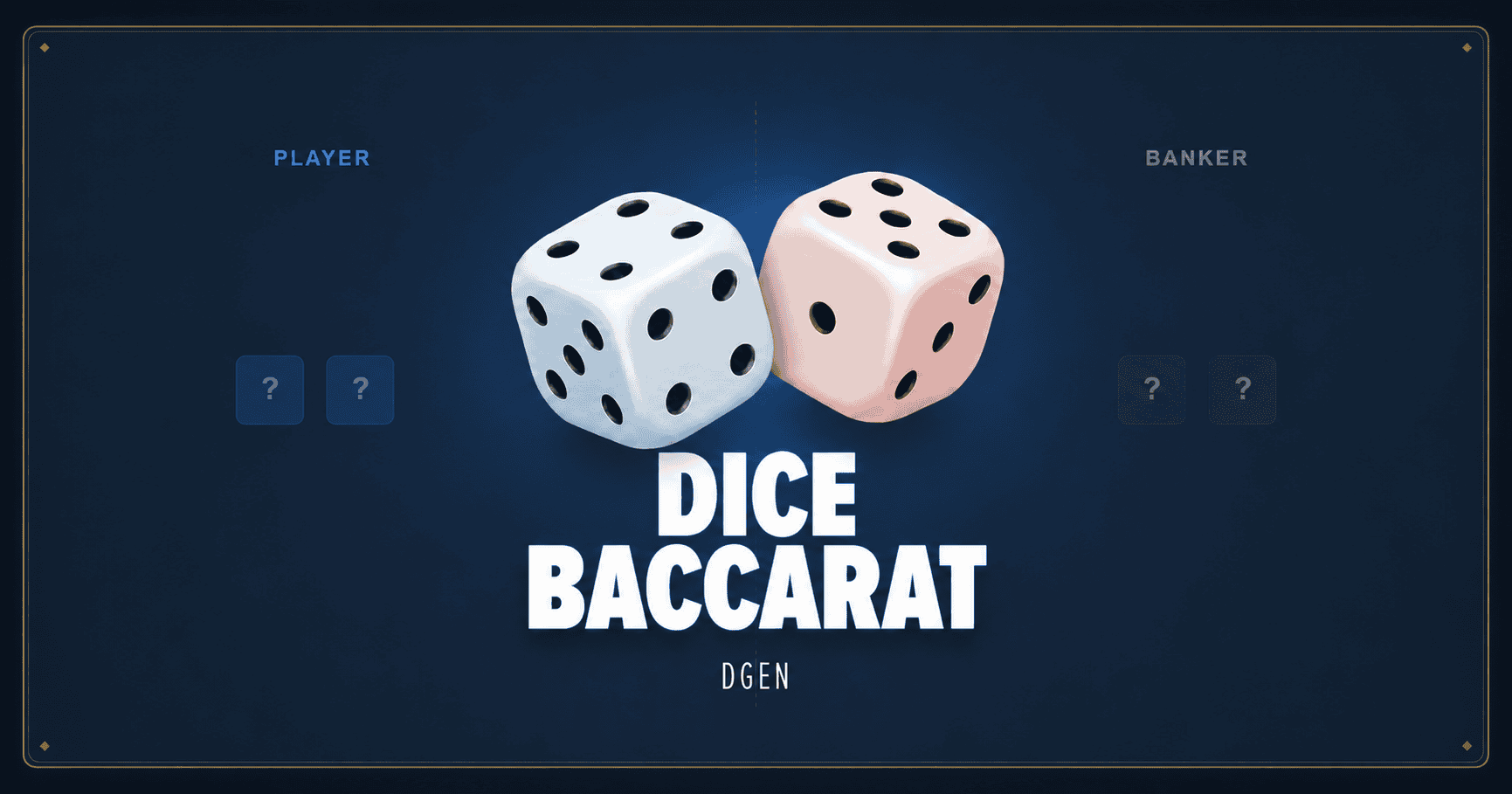 Dice Baccarat Slot Demo by DGEN slot cover image
