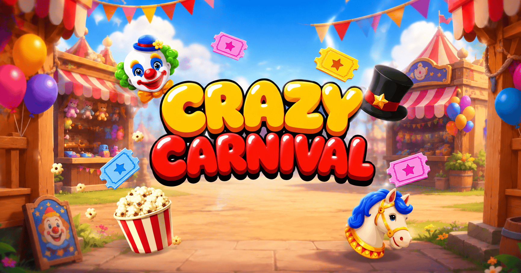 Crazy Carnival Slot Demo by Didi Gaming slot cover image
