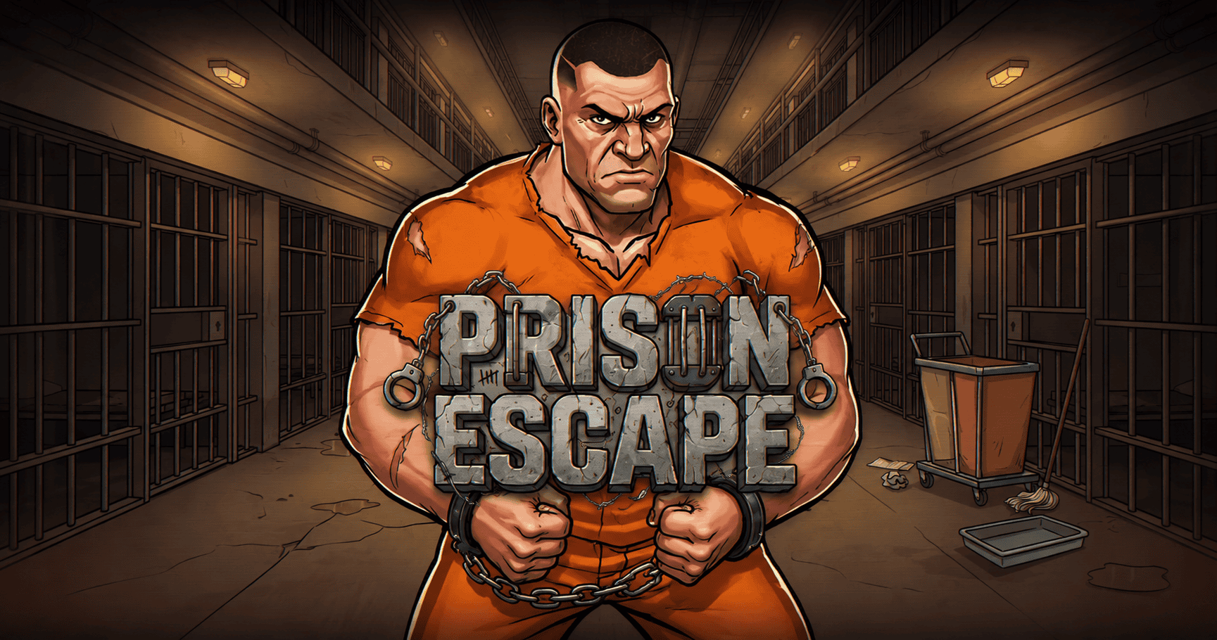 Prison Escape Slot Demo by Double Down Gaming slot cover image
