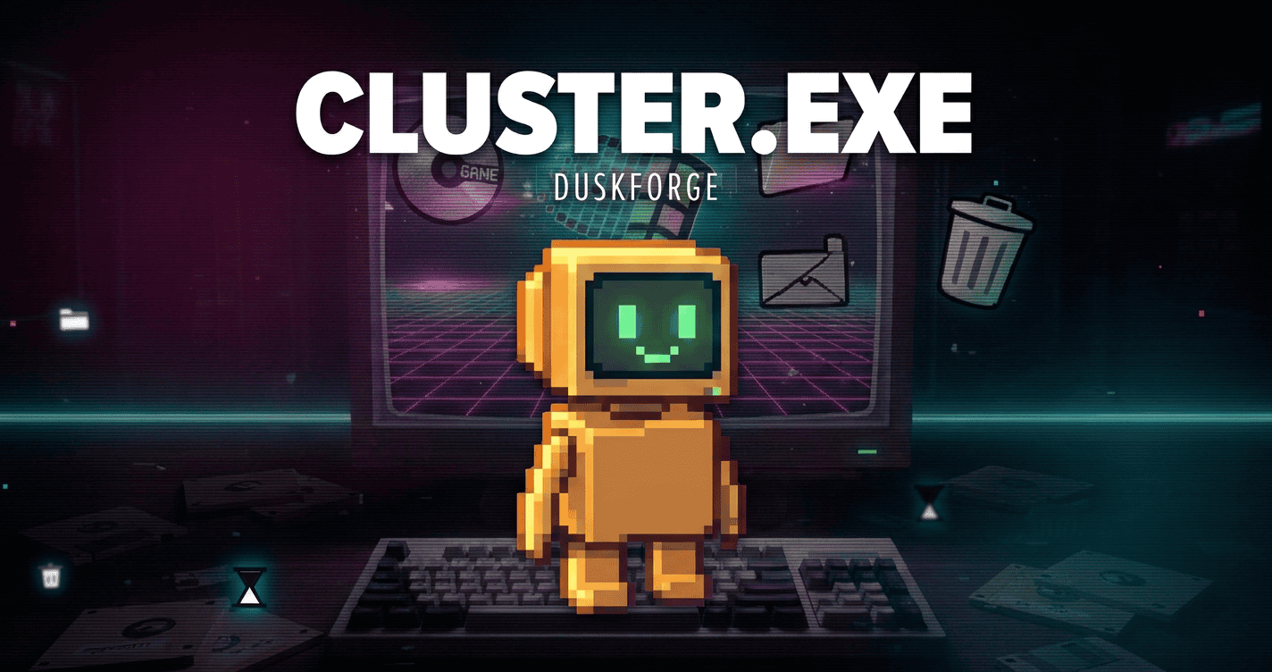 CLUSTER.EXE Slot Demo by Duskforge slot cover image