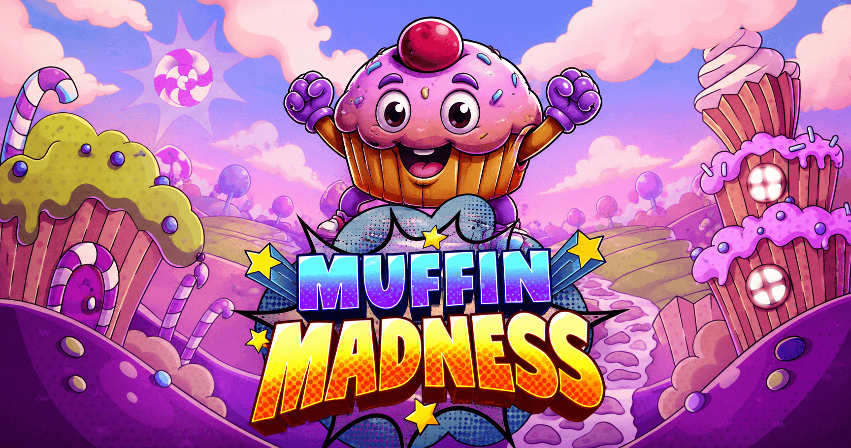 Muffin Madness Slot Demo by Evoslot slot cover image
