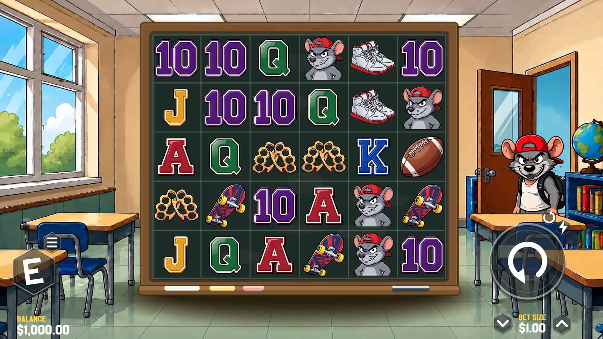 La Bully slot gameplay reels