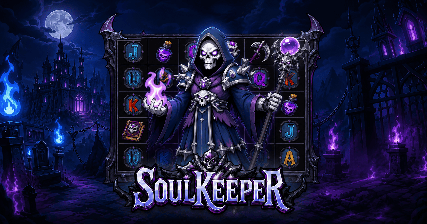 SoulKeeper Slot Demo by Fortivm Gaming slot cover image