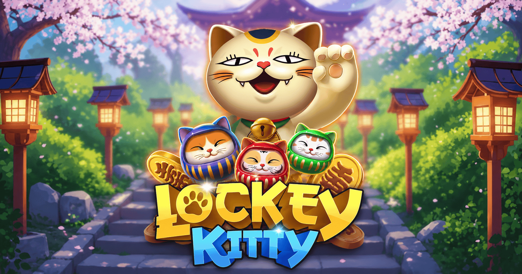 Lockey Kitty Slot Demo by Funky Games slot cover image