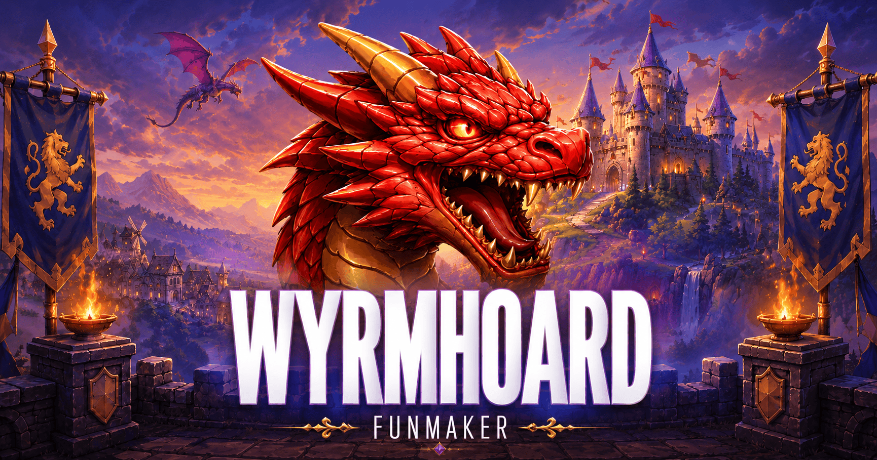 Wyrmhoard Slot Demo by Funmaker slot cover image