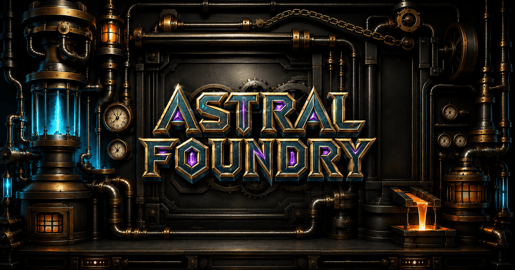 Astral Foundry Slot Demo by Galaxy Gaming slot cover image