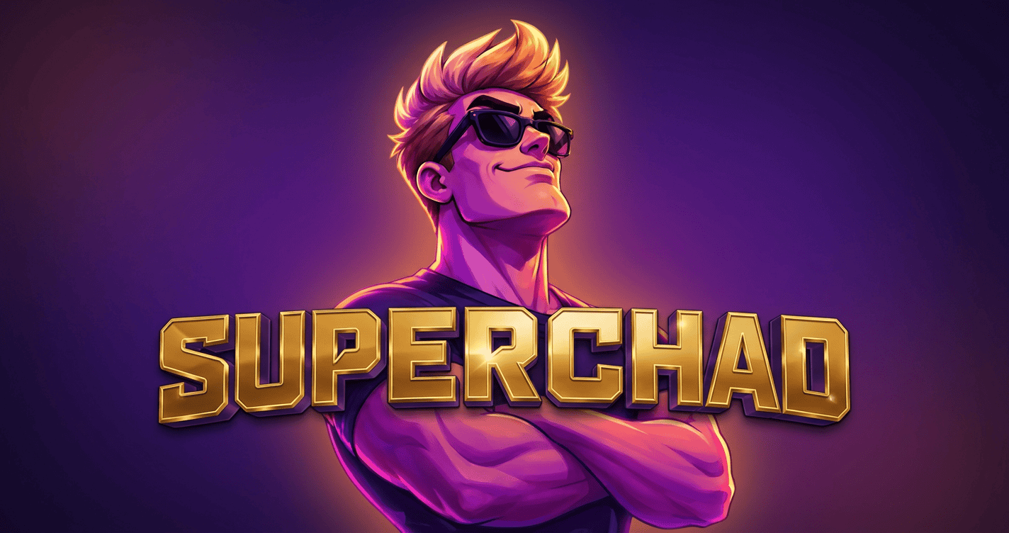 SuperChad Slot Demo by Geeze slot cover image