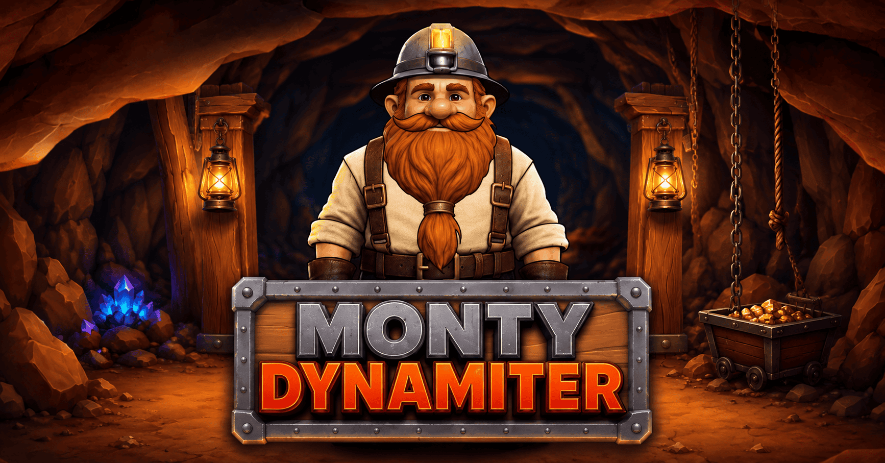 Monty Dynamiter Slot Demo by Gexor Games slot cover image