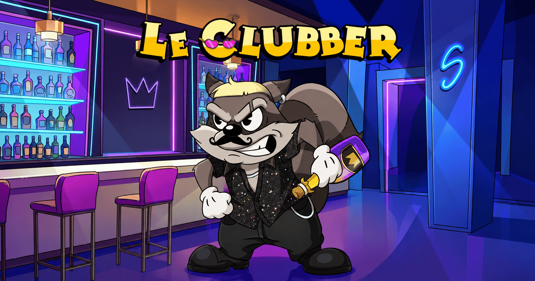 Le Clubber Slot Demo by Hacksaw Gaming slot cover image