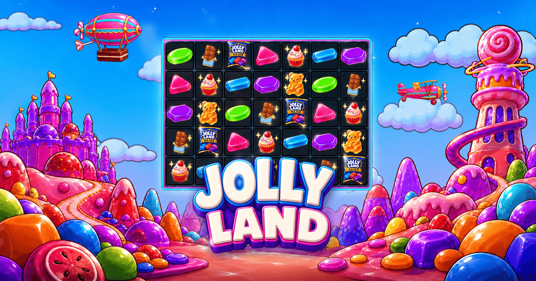 Jolly Land Slot Demo by Hajar Time slot cover image
