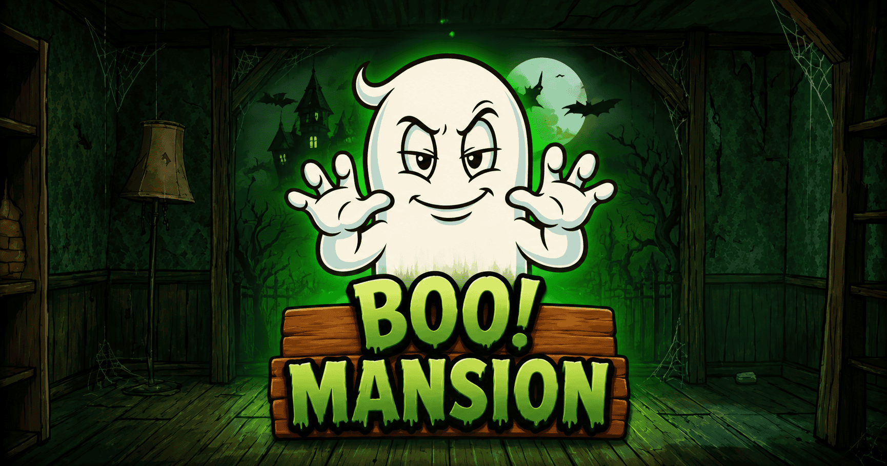 Boo! Mansion Slot Demo by Hungry Labs slot cover image