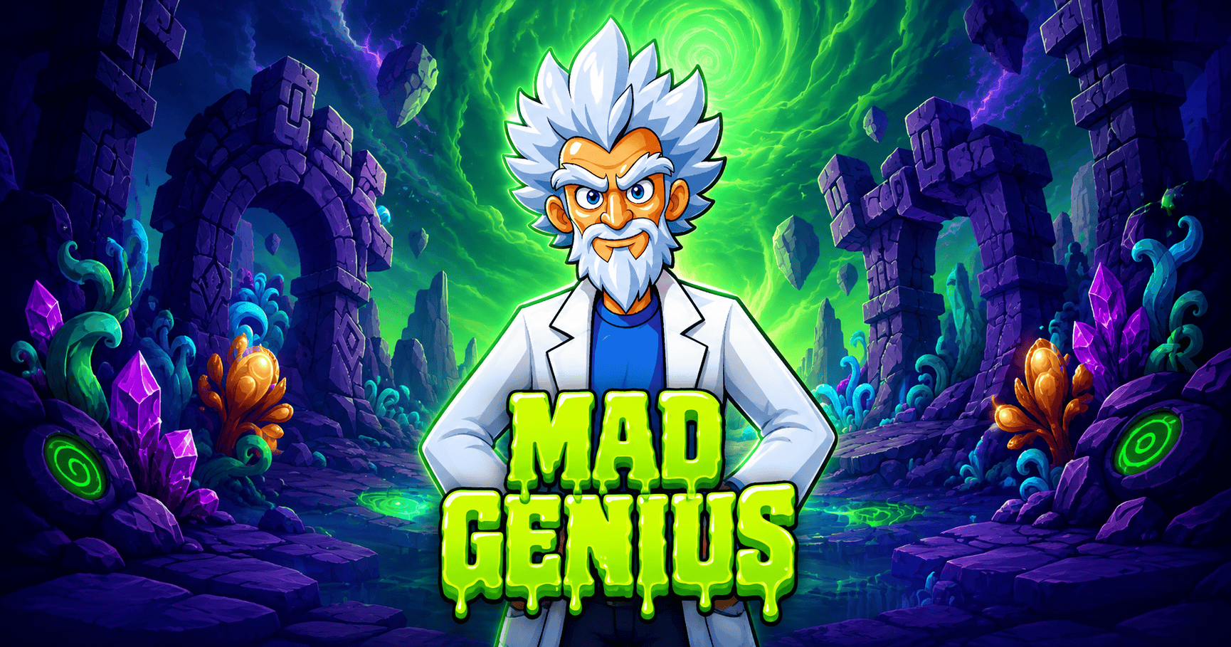 Mad Genius Slot Demo by Incredible Gaming slot cover image