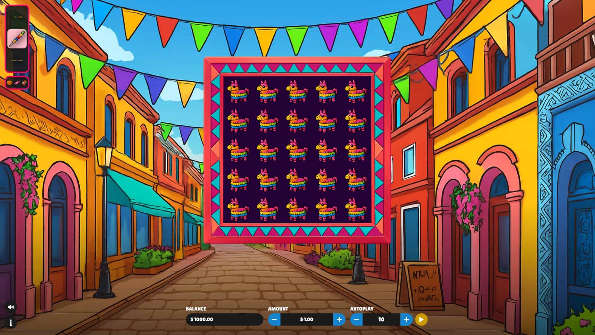 Piñata Payday slot gameplay reels