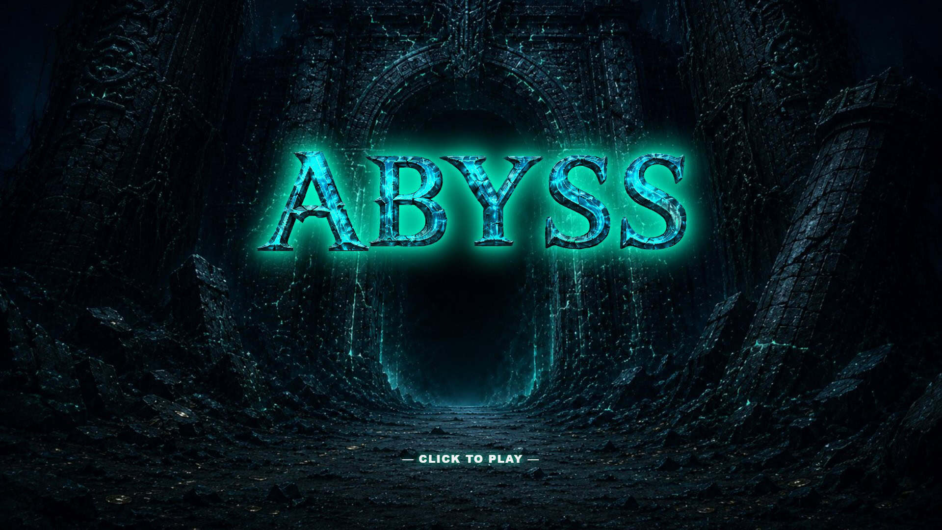 Abyss slot intro screen