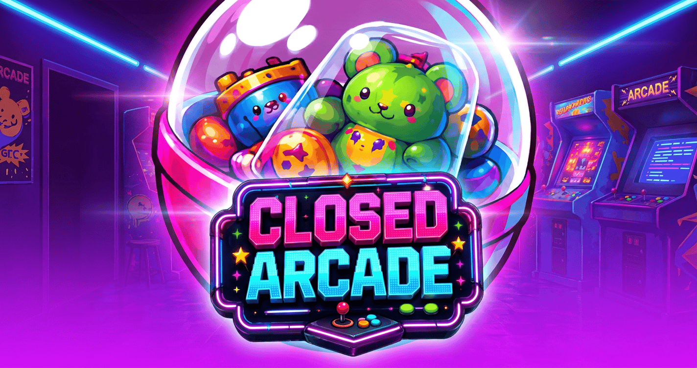 Closed Arcade Slot Demo by Krow Gaming slot cover image