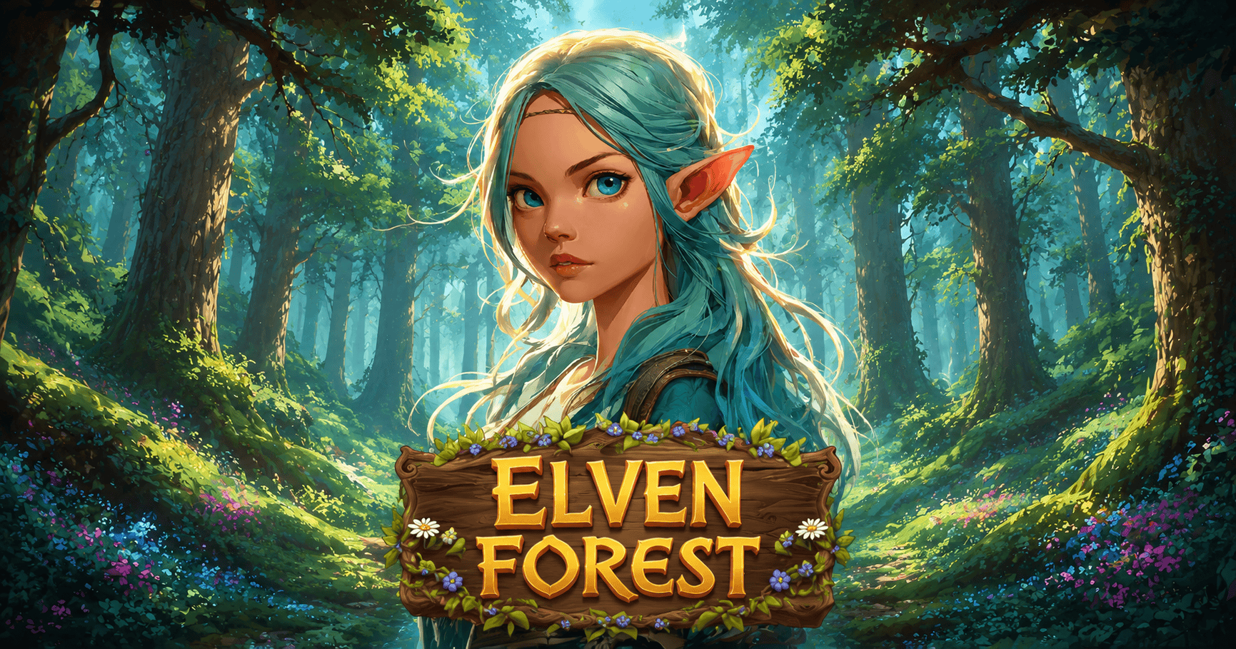 Elven Forest Slot Demo by Laser PVP slot cover image