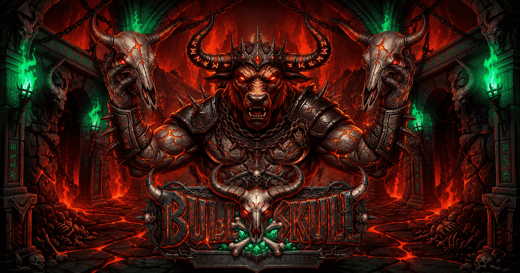 Bull Skull Slot Demo by Legacy Gaming slot cover image