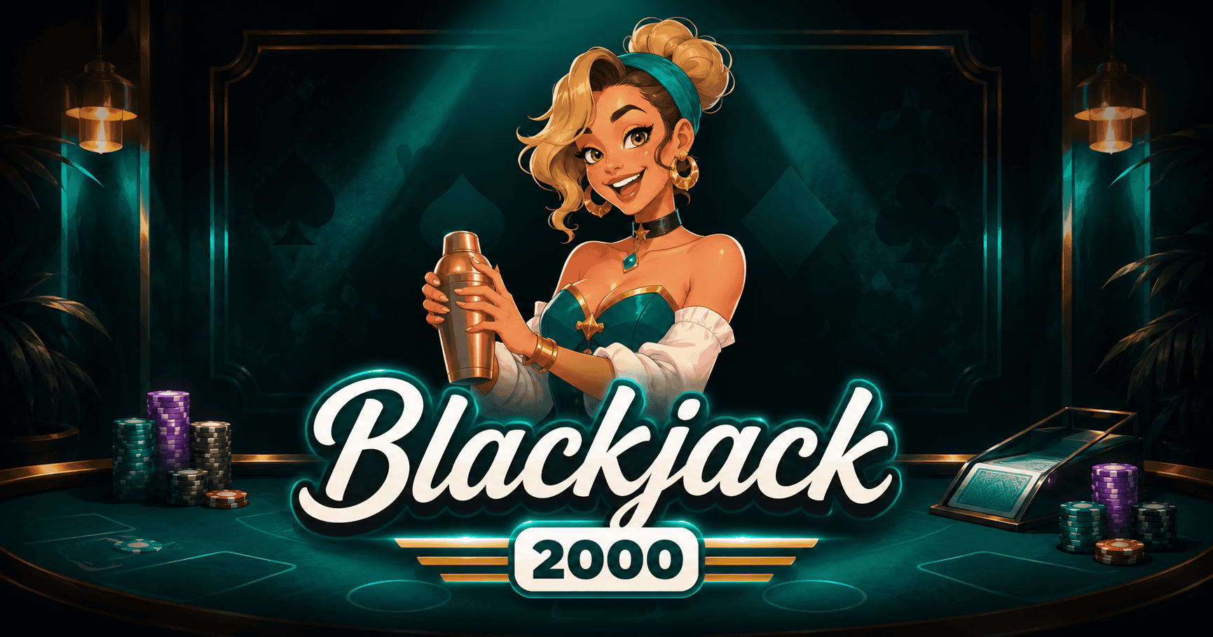 Blackjack 2000 Slot Demo by LK7 slot cover image