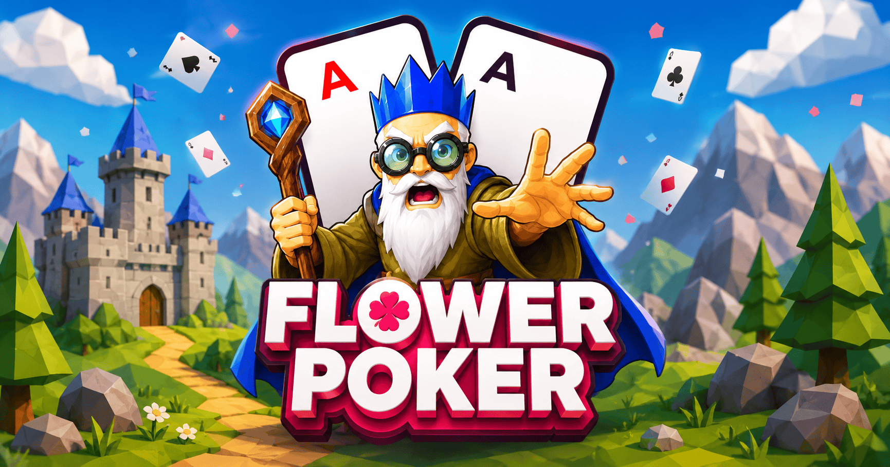 Flower Poker Slot Demo by LK7 slot cover image