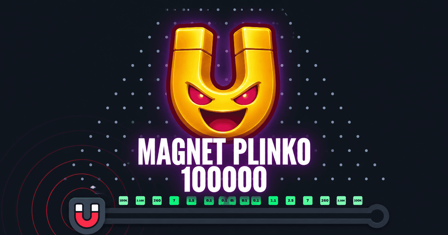 Magnet Plinko 100000 Slot Demo by LK7 slot cover image