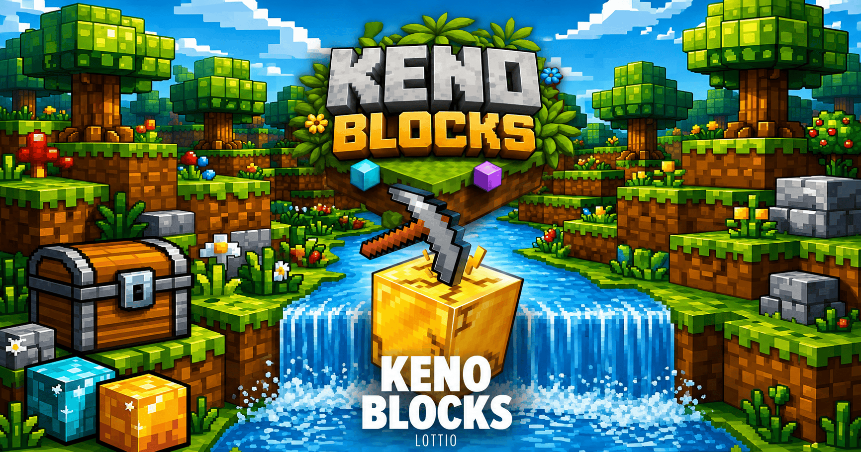 Keno Blocks Slot Demo by Lottio slot cover image