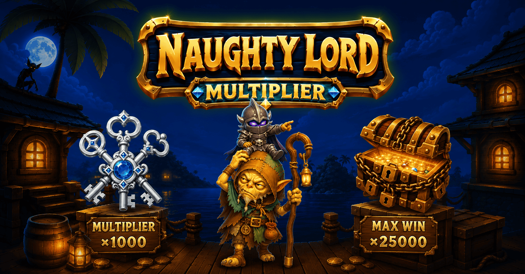 Naughty Lord Multiplier Slot Demo by Mad Gain slot cover image