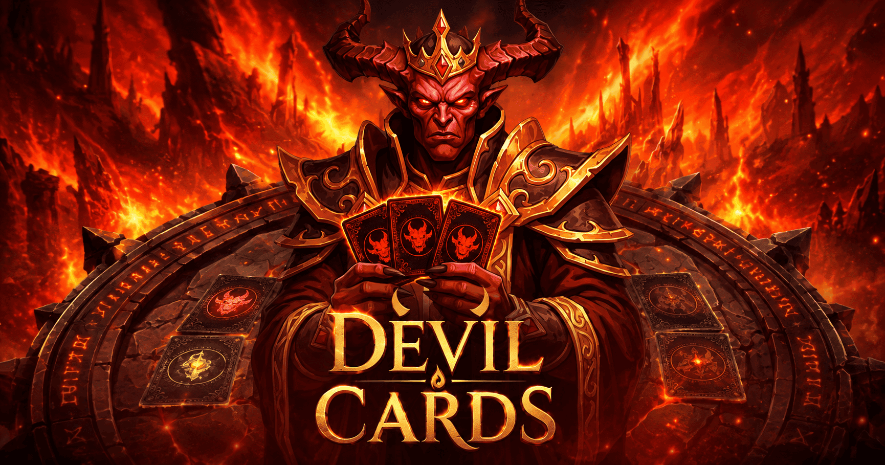 Devil Cards Slot Demo by Mad Jester Studio slot cover image