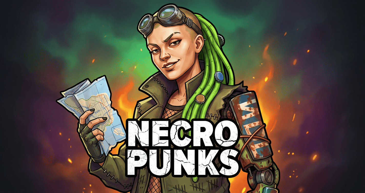 Necro Punks Slot Demo by Maverick Studios slot cover image