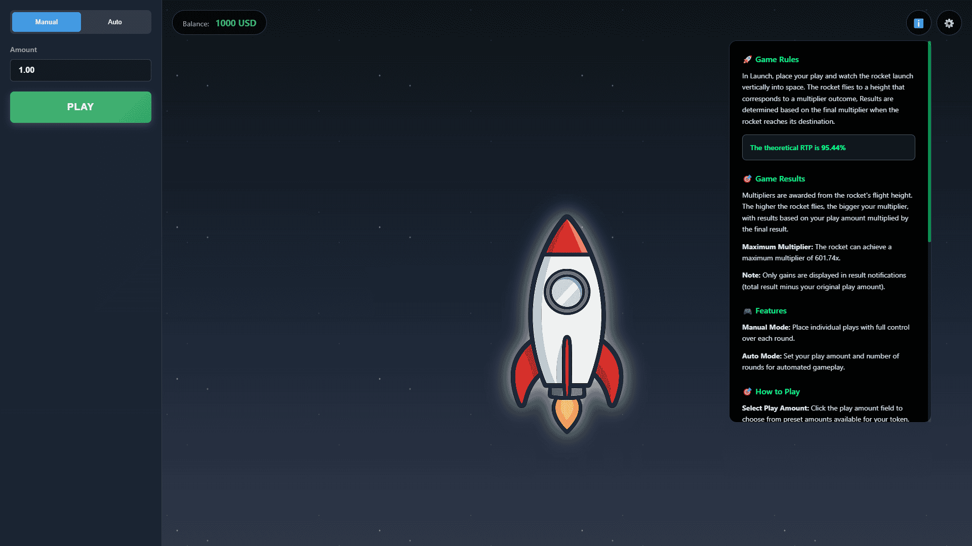 Launch slot gameplay reels
