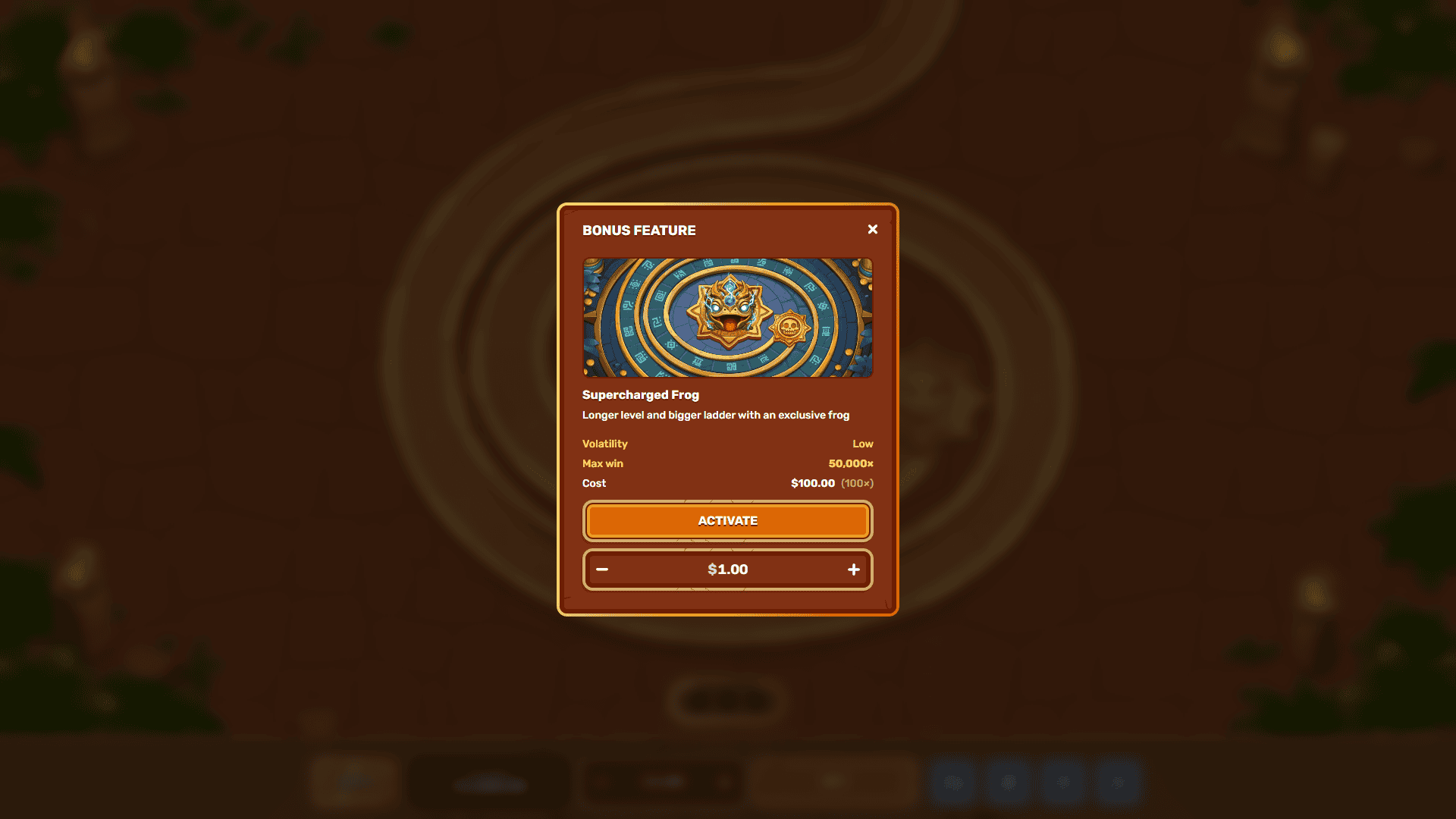 Zumo bonus buy menu