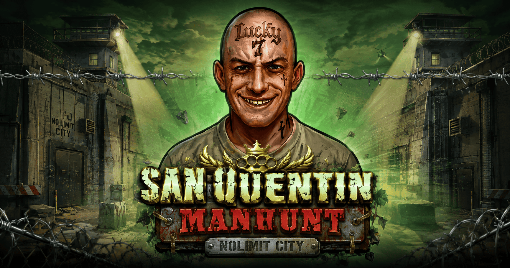 San Quentin Manhunt Slot Demo by Nolimit City slot cover image