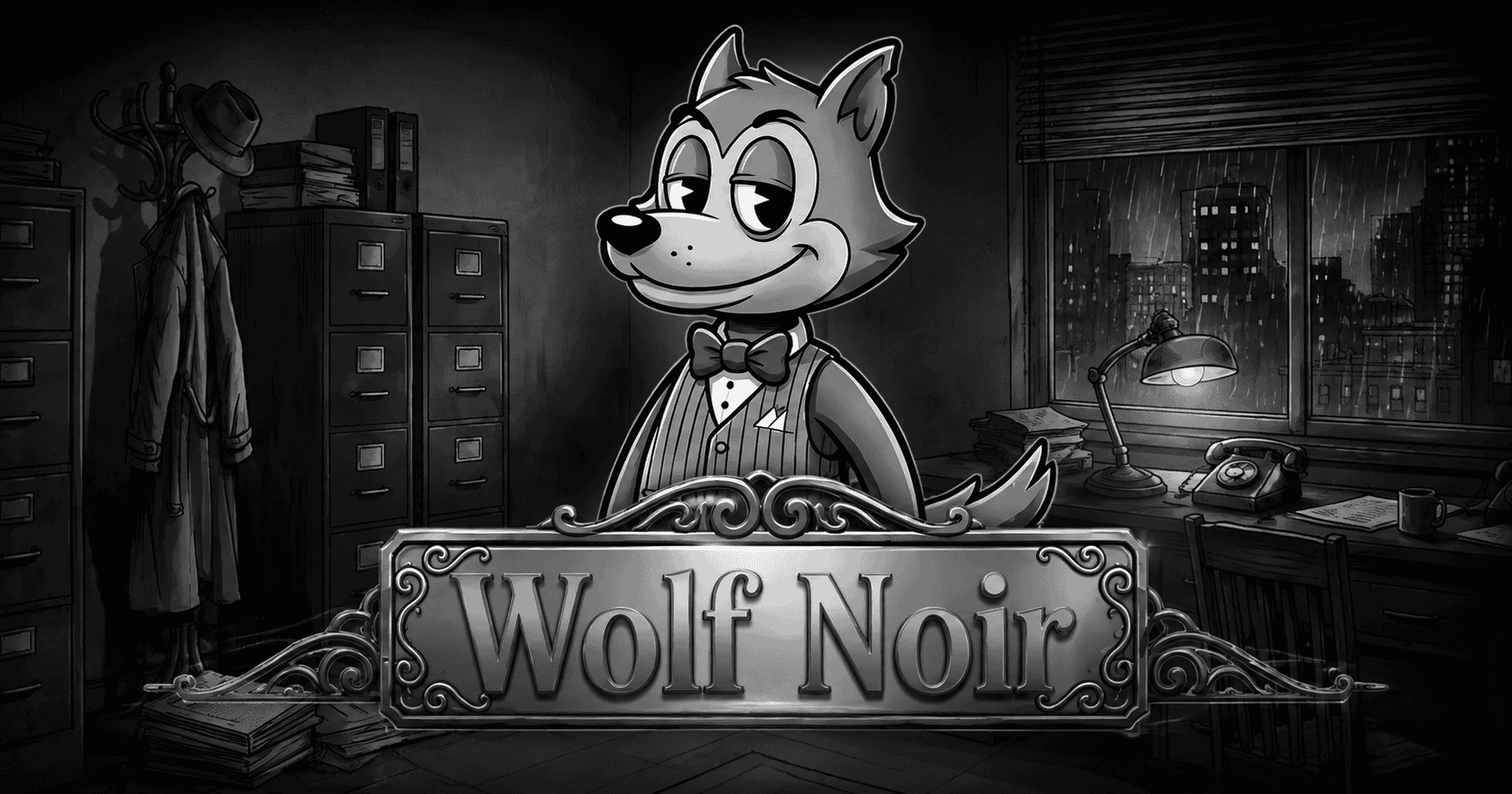 Wolf Noir Slot Demo by Notded slot cover image