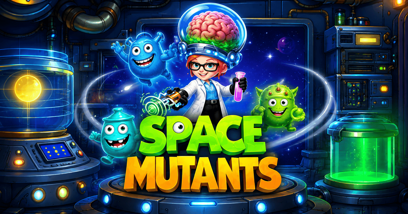 Space Mutants Slot Demo by NowNow Gaming slot cover image
