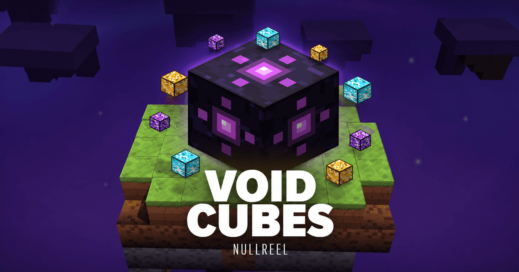 Void Cubes Cluster Pays Slot Demo by Nullreel slot cover image