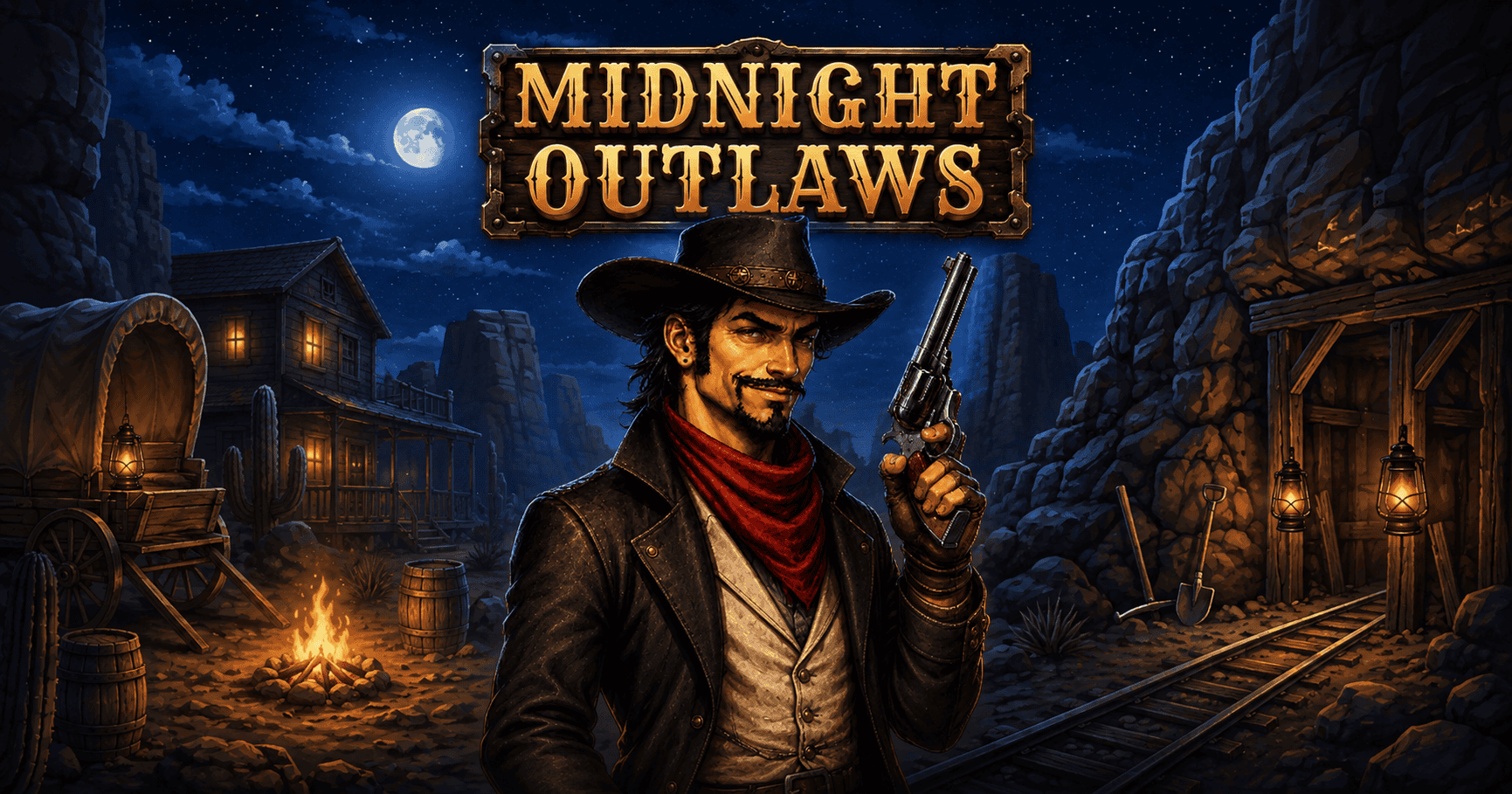 Midnight outlaws Slot Demo by Olimp slot cover image