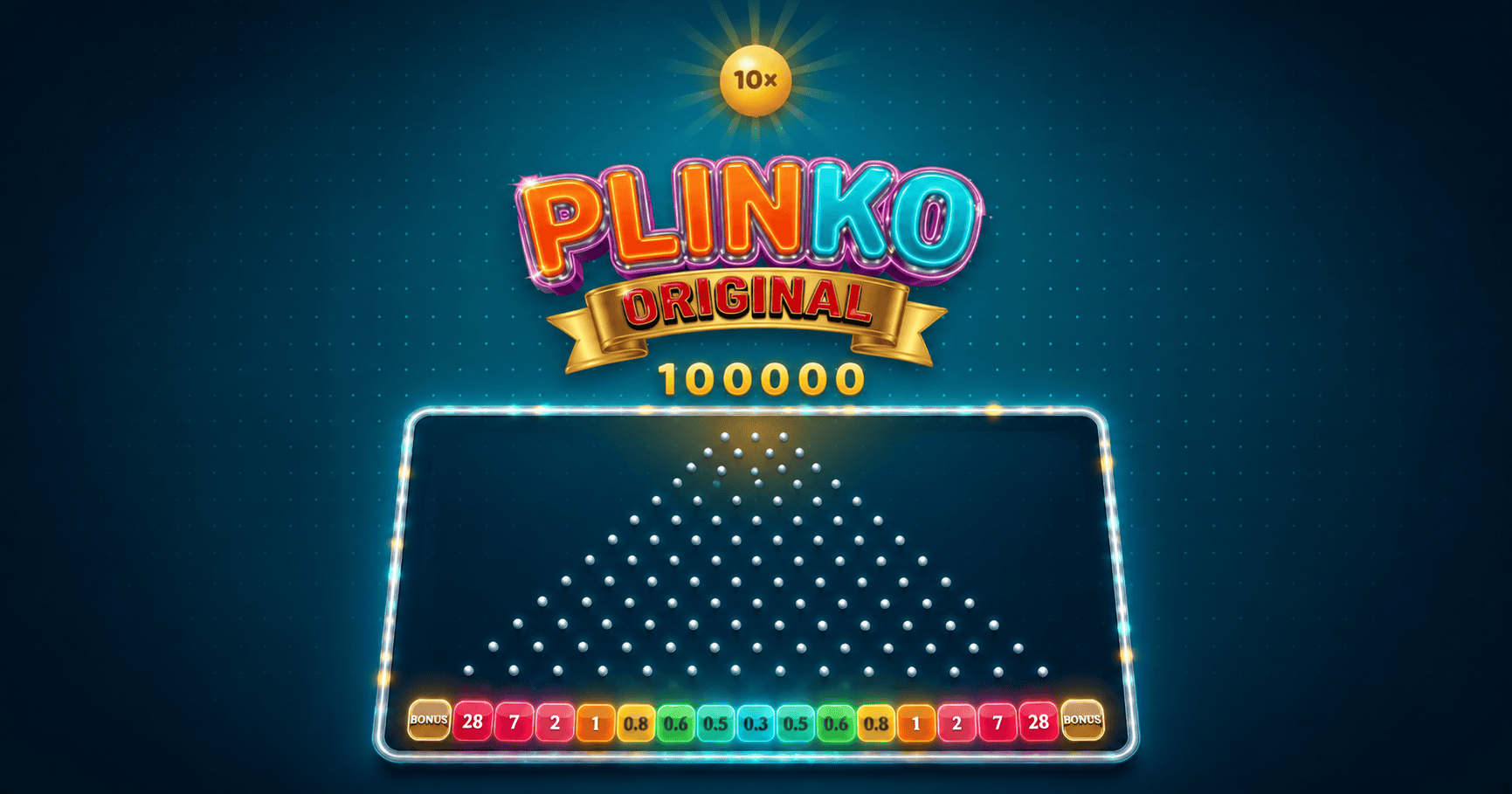 Plinko Original 100000 Slot Demo by One Minute Labs slot cover image