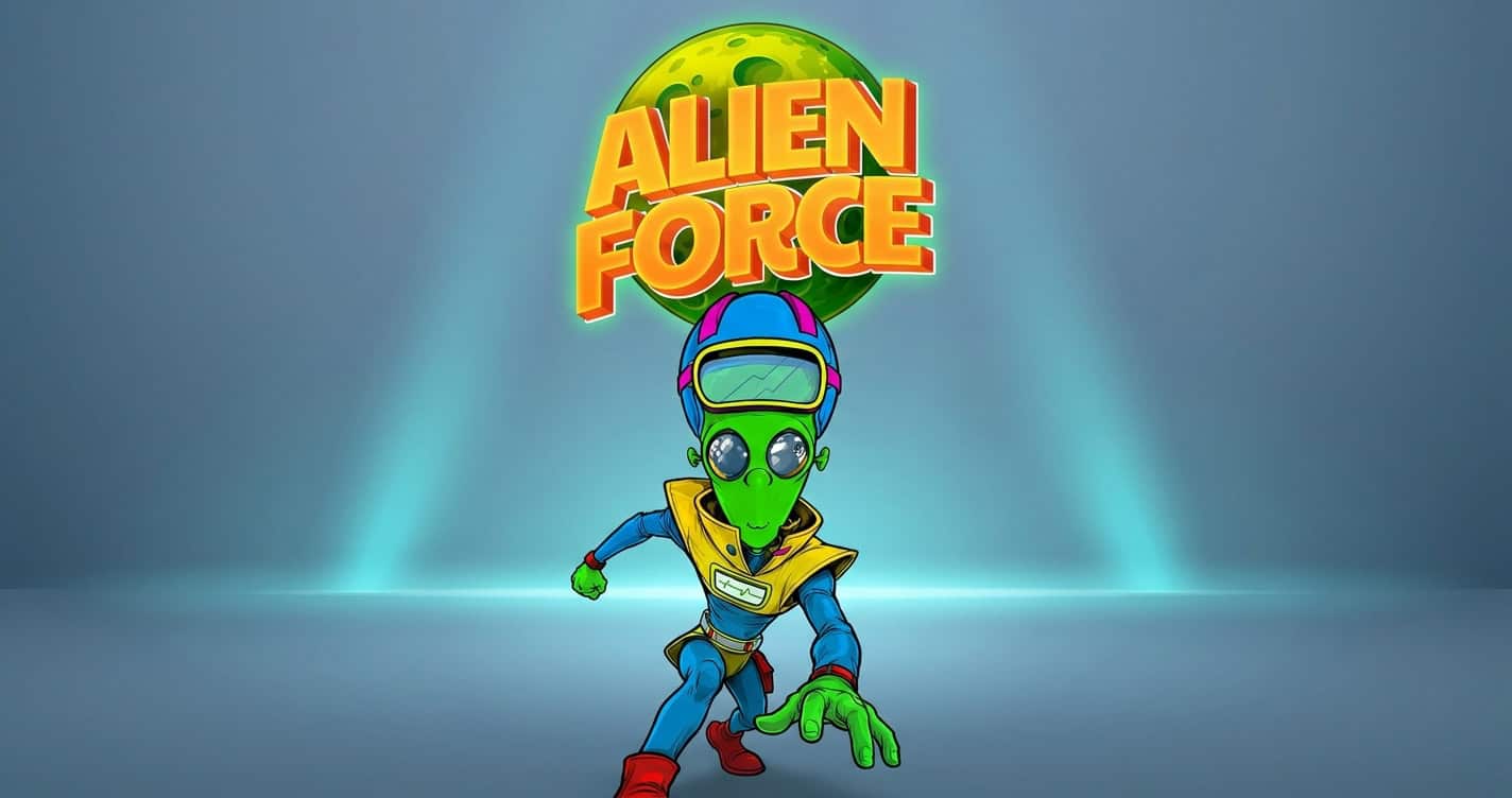 Alien Force Slot Demo by Onespin slot cover image